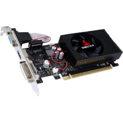 Видеокарта Biostar Nvidia GeForce GT 730 GT730-4GB D3 LP (VN7313TH41) PCI-E (GF108) 4Gb 128bit GDDR3 700/1333 DVIx1 HDMIx1 CRTx1 HDCP Ret low profile