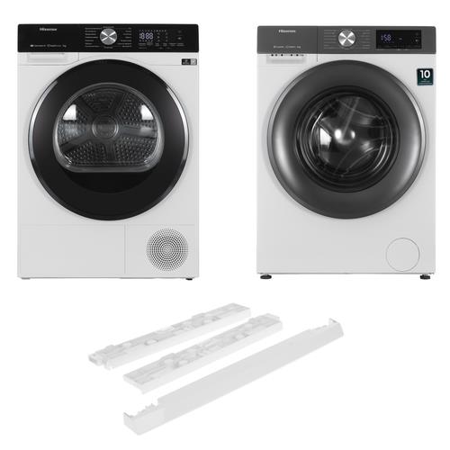 Стирально-сушильная колонна Hisense 3S белый
