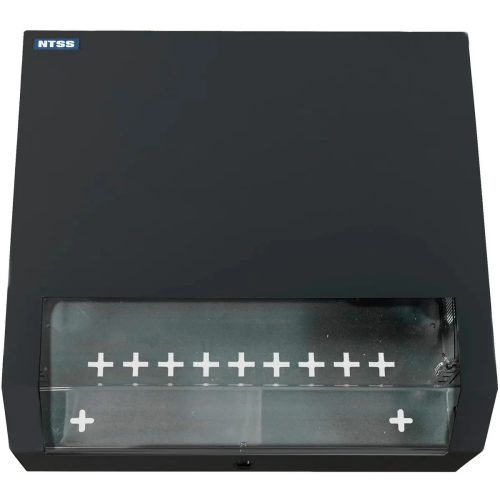 Шкаф коммутационный NTSS NTSS-SOHO5U-BL настенный 5U 520x140мм черный