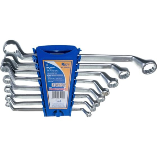 Набор ключей накидных KRAFT KT 700556 8шт пласт держ