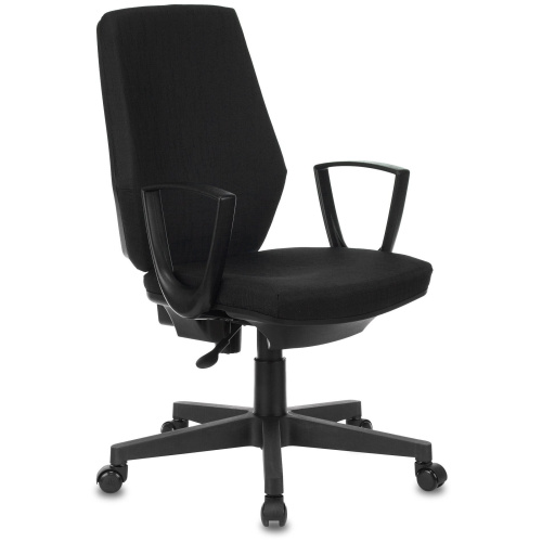 Кресло Бюрократ CH-545/418-Black черный 38-418 крестов. пластик