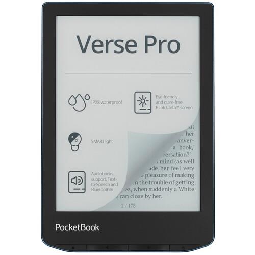 6" Электронная книга PocketBook 634 Verse Pro синий