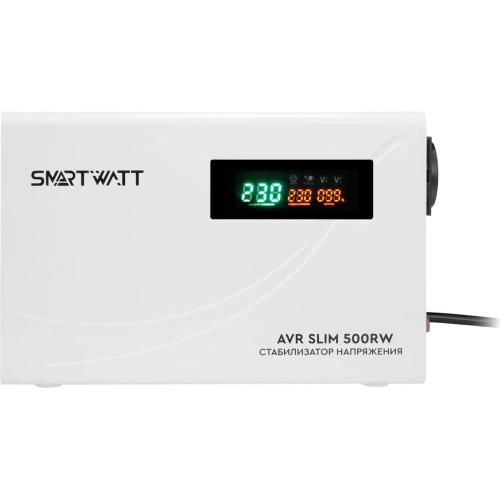 Стабилизатор напряжения SMARTWATT AVR Slim 500RW