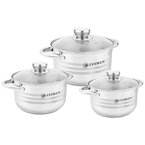 Набор посуды ZEIDAN Z-50670 6 предм