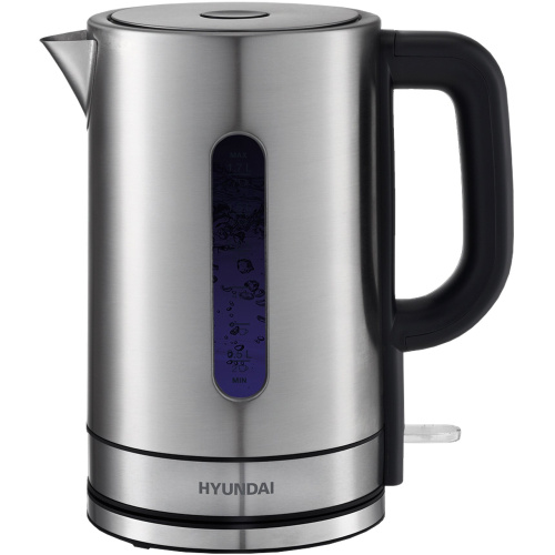 Электрочайник Hyundai HYK-S2506 1.7л. серебристый металл