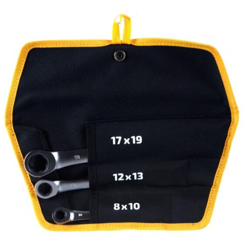 Набор ключей накидных Inforce 06-05-91 трещоточных