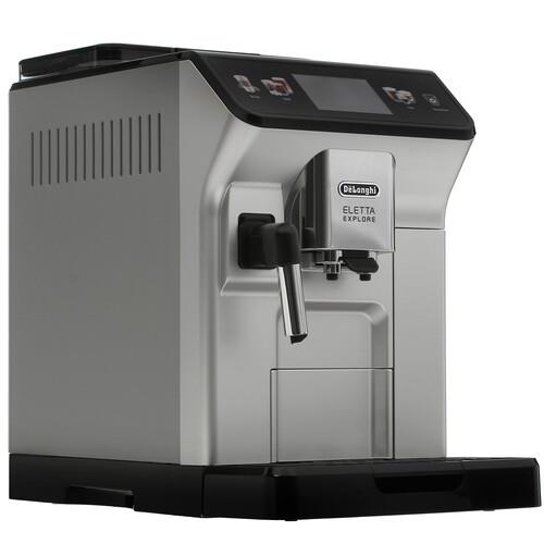 Кофемашина автоматическая DeLonghi ECAM 450.55 S серебристый