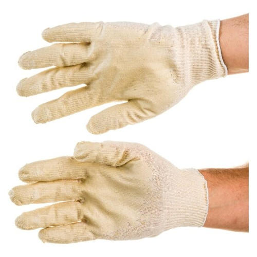 Перчатки вязаные х/б Gigant GHG-01-2 с полиуретановым покрытием 200пар