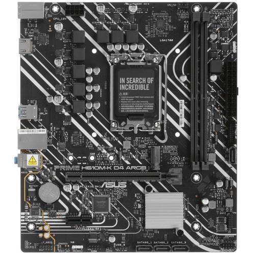 Материнская плата ASUS PRIME H610M-K D4 ARGB