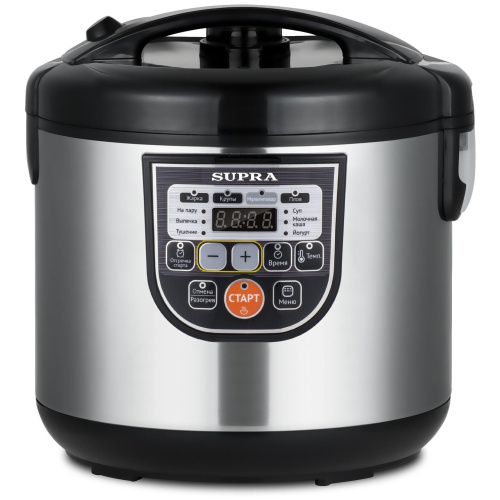Мультиварка Supra MCS-5114 серебристый/черный