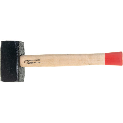 Кувалда Сибртех 10957 4000г, кованаяголовка, деревянная рукоятка 380мм