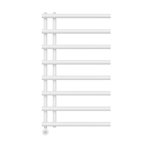 Электрический полотенцесушитель Primoclima Ridge 1000*600 8 трубок 400W белый