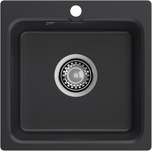 Кухонная мойка GranFest Smart 430 GF-Smart 430 мрамор, черный