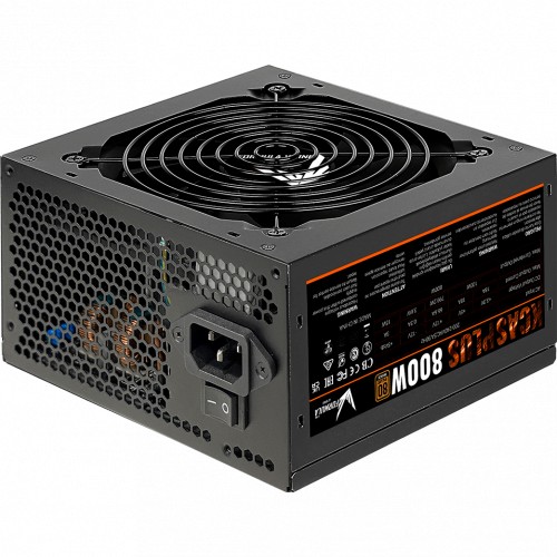 Блок питания Formula KCAS-800 Plus (80+ Bronze, fan 12cm, 550mm cable, 20+4P, 4+4P, PCIe 6+2P x4, PATA x4, SATA x7)