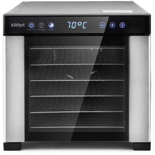 Сушка для фруктов и овощей Kitfort KT-1916 черный