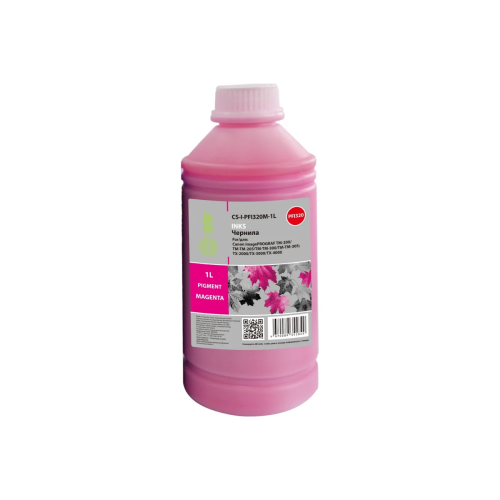 Чернила Cactus CS-I-PFI320M-1L PFI-320/120 пурпурный1000мл для Canon imagePROGRAF TM-200/TM-205/TM-300/TM-30