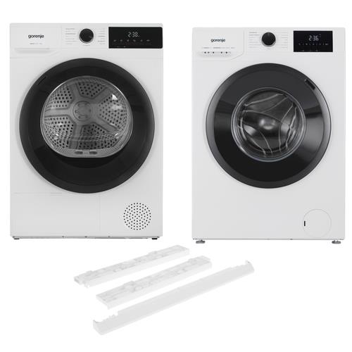 Стирально-сушильная колонна Gorenje LE белый