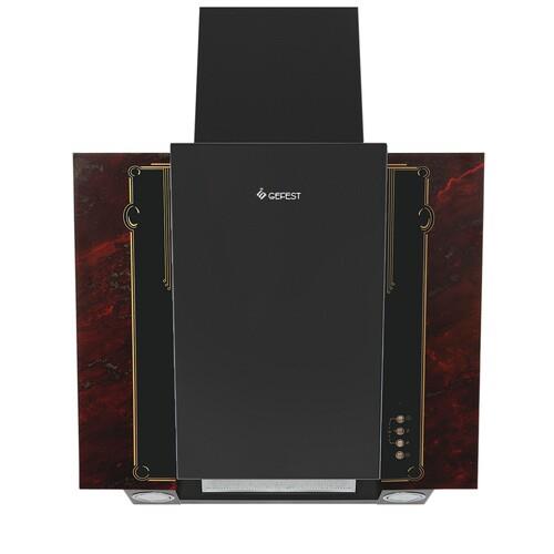 Вытяжка наклонная Gefest ВО 3603 К55 красный/черный