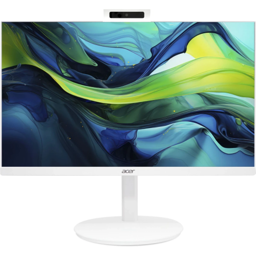 Моноблок Acer Aspire C24A-GRPL (DQ.BRNCD.002) Full HD Core 5 120U (1.4) 16Gb SSD512Gb Graphics CR Eshell GbitEth WiFi BT 90W клавиатура мышь Cam белый