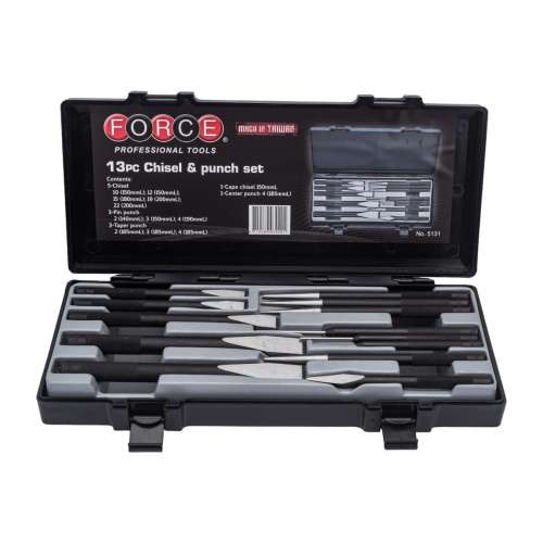 Набор зубил и выколоток Force 5131
