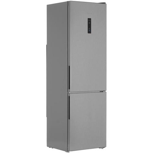 Холодильник с морозильником Indesit ITR 5200 X серебристый