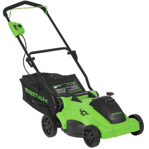 Газонокосилка аккумуляторная GreenWorks GD40LM16XK4 40V