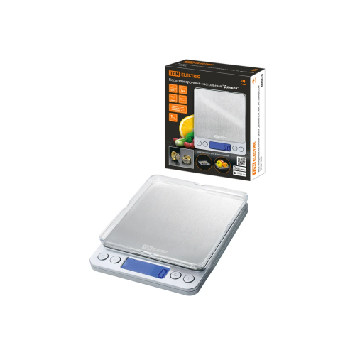 Весы кухонные TDM Electric SQ4005-0002 Дельта серебристый