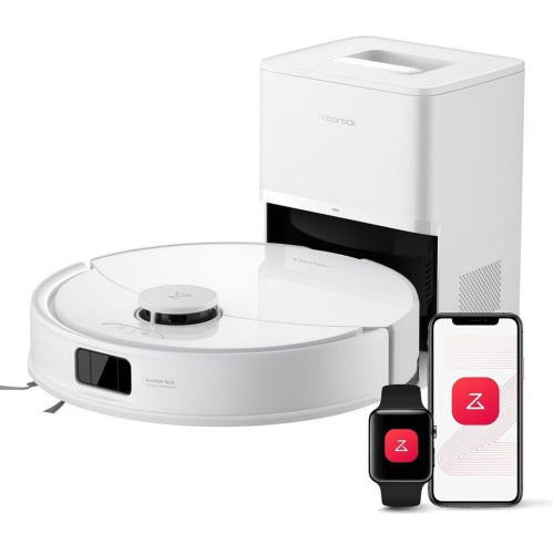 Робот-пылесос Roborock Q8 Max Pro Plus белый
