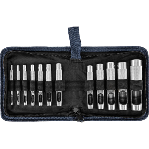 Набор пробойников для кожи СИБРТЕХ 18312 12 шт