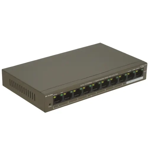 Коммутатор IP-COM F1110P-8-102W 10 портов