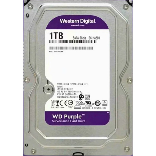 HDD WD WD10PURX 1TB