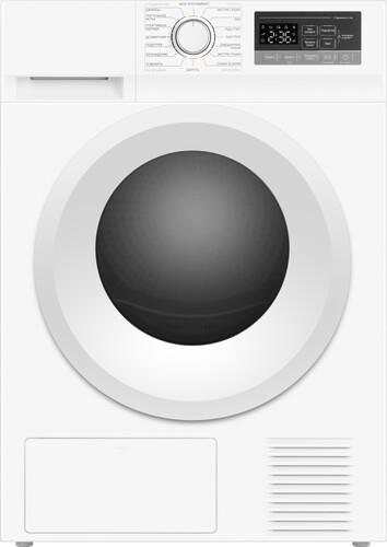 Сушильная машина Weissgauff WD 6128  Heat Pump белый