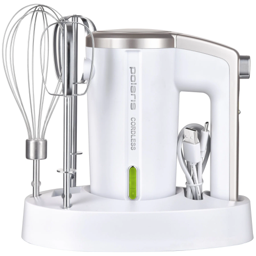 Миксер ручной Polaris PHM 2024 CordLess белый