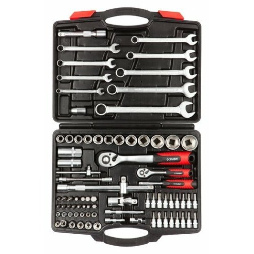 Набор инструментов Зубр 27635-H82 82 предмета (жесткий кейс)