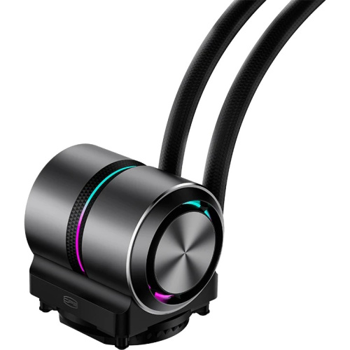 СВО PcCooler DE360 Pro BK Black (300W, 360mm, ARGB Pump, Fans 3x120mm, 86.73CFM, 32dBA, 2200RPM/ height 57mm)