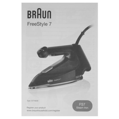 Утюг Braun FI7255GR черный