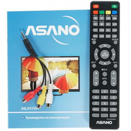 LED-телевизор Asano 24LH1110T черный