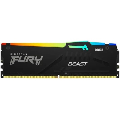 ОЗУ Kingston Fury Beast Black Expo (KF556C36BBEA-16) DDR5 - 1x 16ГБ 5600МГц, DIMM, Ret