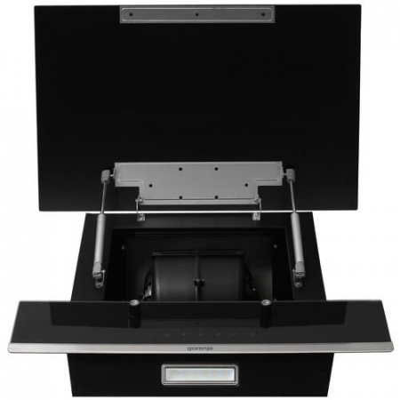 Вытяжка наклонная Gorenje WHI649X21P черный/серебристый