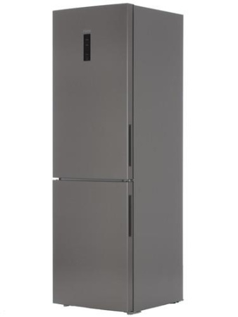Холодильник с морозильником Haier C2F636CFRG серебристый