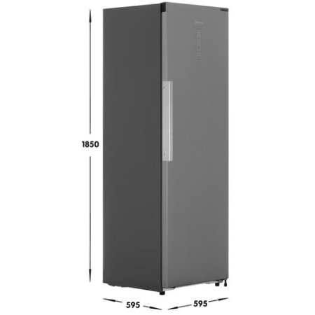 Холодильник без морозильника Hisense RL3K370SAIE серебристый