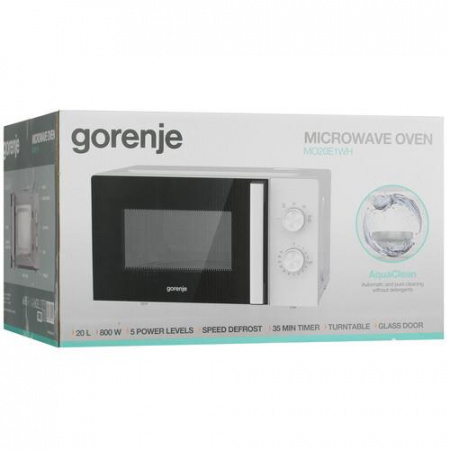 Микроволновая печь Gorenje MO20E1WH белый