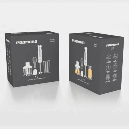 Блендер Redmond BH423 белый/серебристый