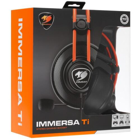 Проводные наушники COUGAR IMMERSA TI черный