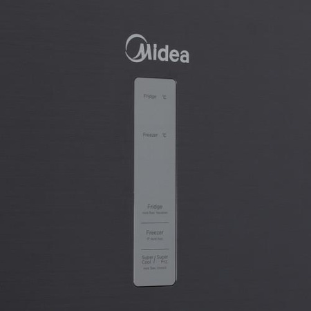 Холодильник с морозильником Midea MDRB521MIE28OD черный