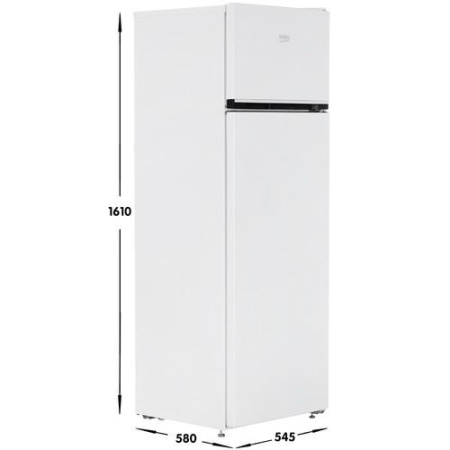 Холодильник с морозильником Beko B1RDSK280W белый