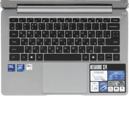14" Ноутбук Tecno Megabook S14MM серый