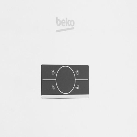 Холодильник с морозильником Beko B3DRCNK402HW белый