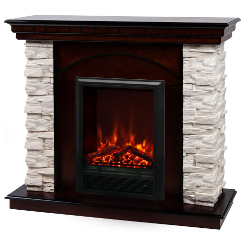 Электрокамин RealFlame Elford AO античный дуб с очагом Eugene