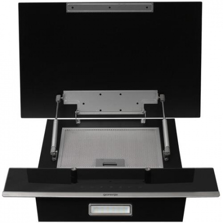 Вытяжка наклонная Gorenje WHI649X21P черный/серебристый